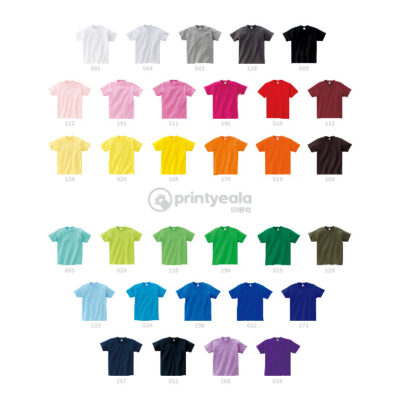 日本Printstar 190g T-Shirt | 印Tee | 印T-Shirt | Soc Tee | 班衫 | 班Tee | 印衫