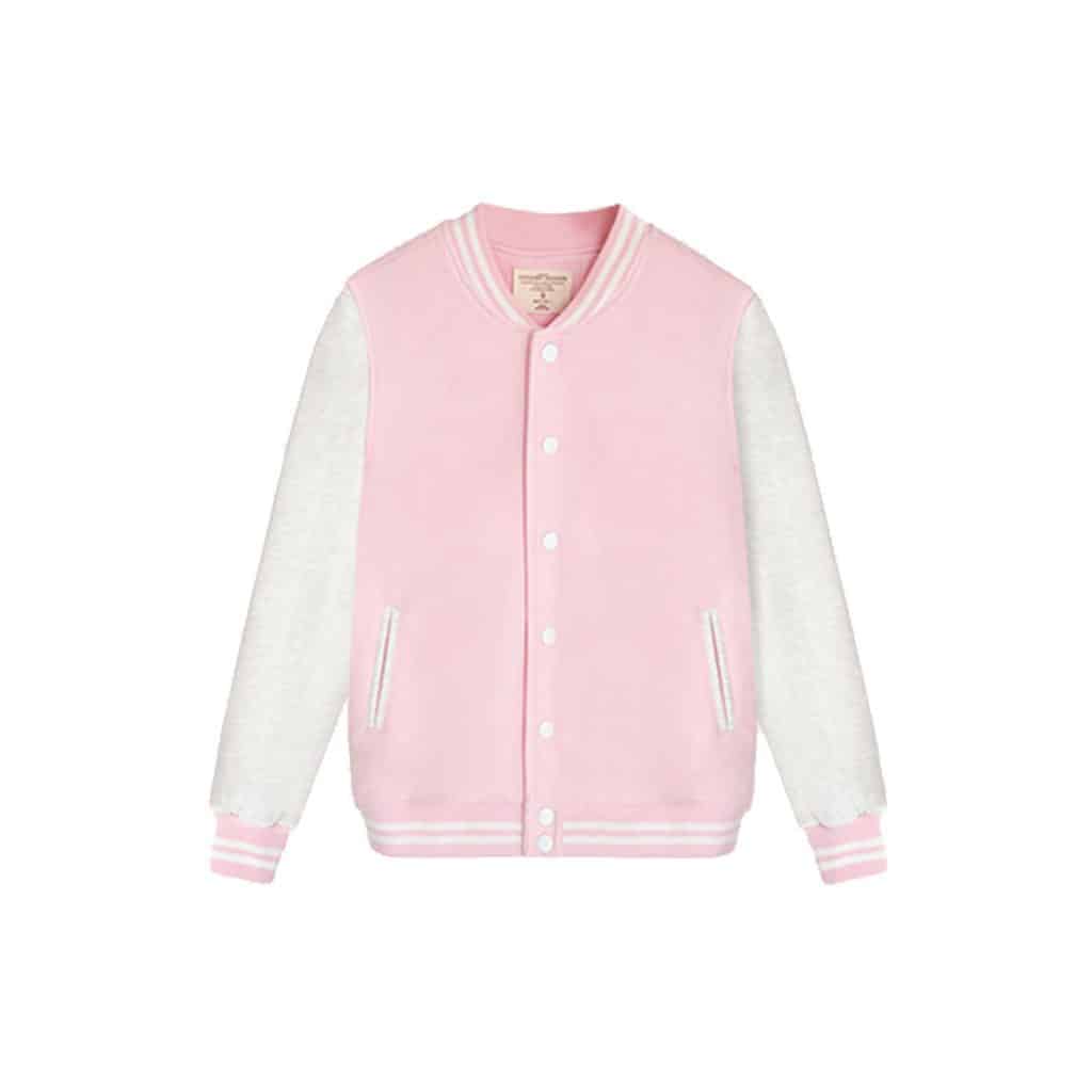 08183211059-slimcut-Baseball-Jacket-grey-pink