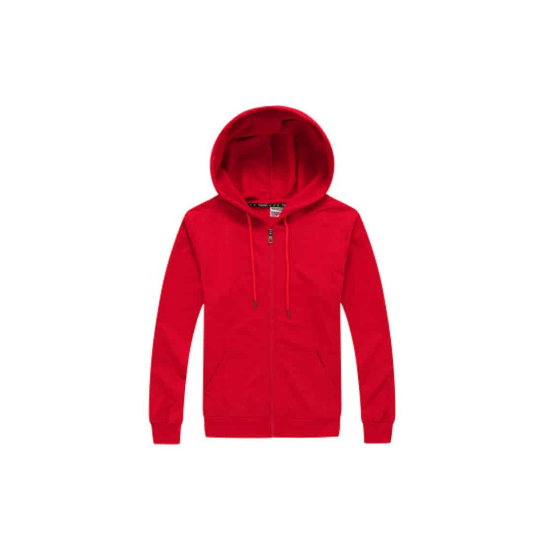 08183271046-400g-zipup-cotton-red 印zip-up 拉鏈外套 | 印棒球褸 | 印風褸 | 印外套 | 印軍褸 | 印Tee | 印T-Shirt | Soc Tee | 班衫 | 班Tee | 印衫 | 運動快乾tee | 團體衫 | 訂造公司制服