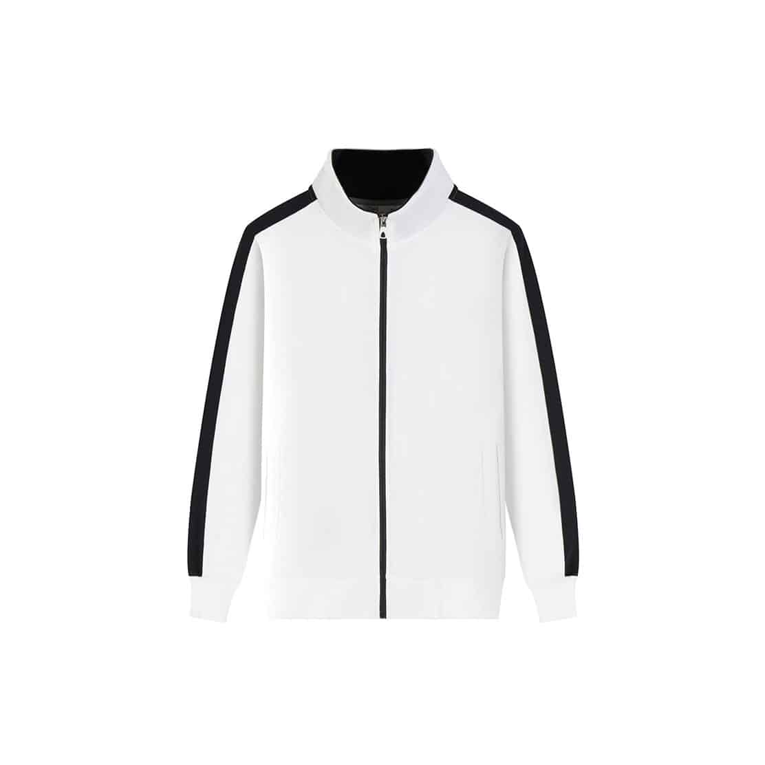 08183212056-track-jacket-multicolour-white-black Track Jacket | 印棒球褸 | 印風褸 | 印衛衣 | 印外套 | 印軍褸 | 印Tee | 印T-Shirt | Soc Tee | 班衫 | 班Tee | 印衫 | 運動快乾tee | 團體衫 | 訂造公司制服