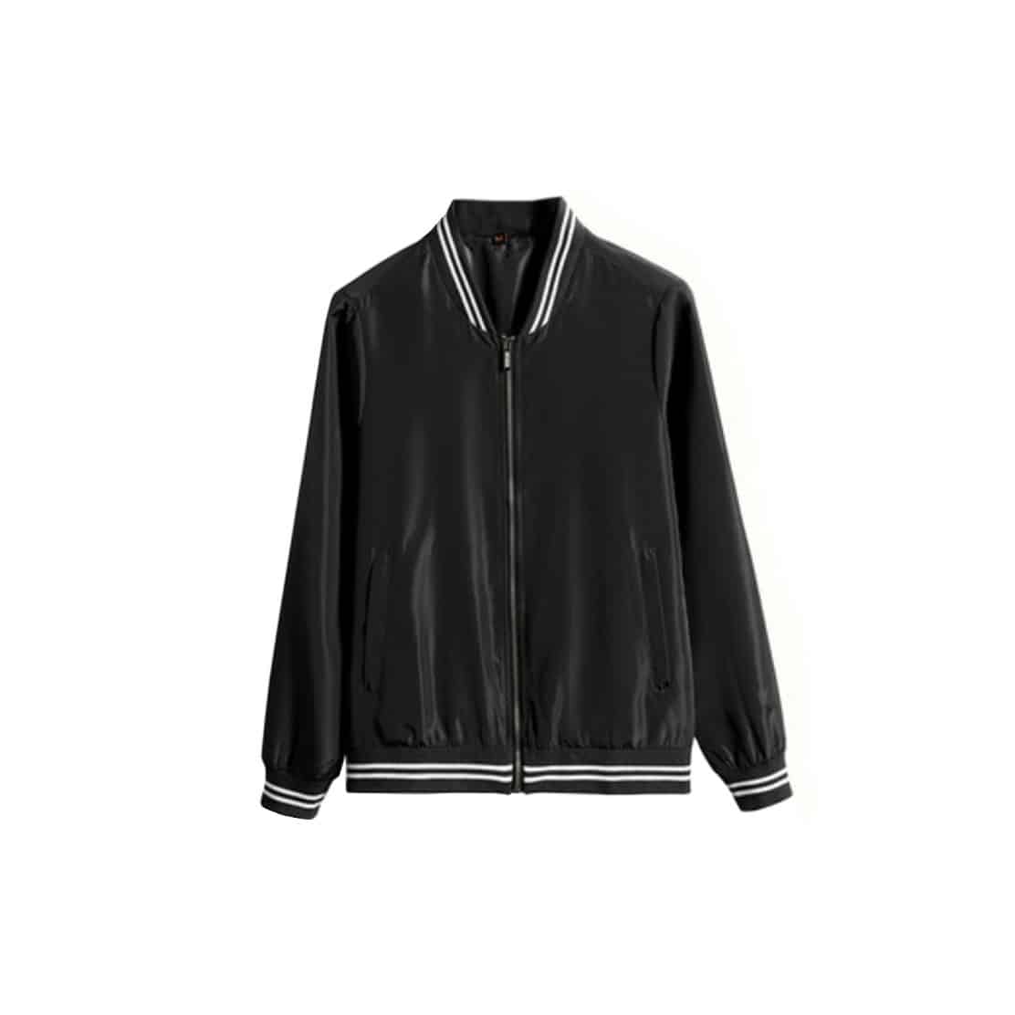 08183213057-Bomber-Jacket-black blank