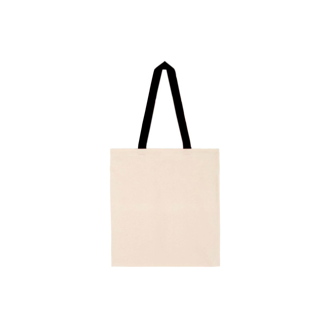 061832110-Canvas-colour-handle-totebag-black 印totebag tote bag 印斜孭袋 斜咩袋 客製化 個性化 Totebag