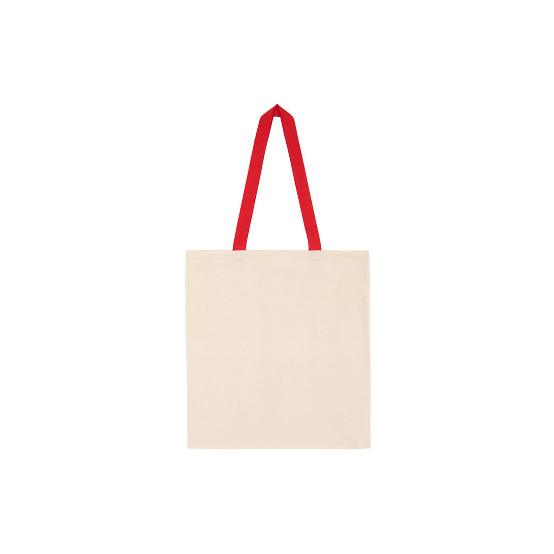 061832110-Canvas-colour-handle-totebag-red 印totebag tote bag 印斜孭袋 斜咩袋 客製化 個性化 Totebag