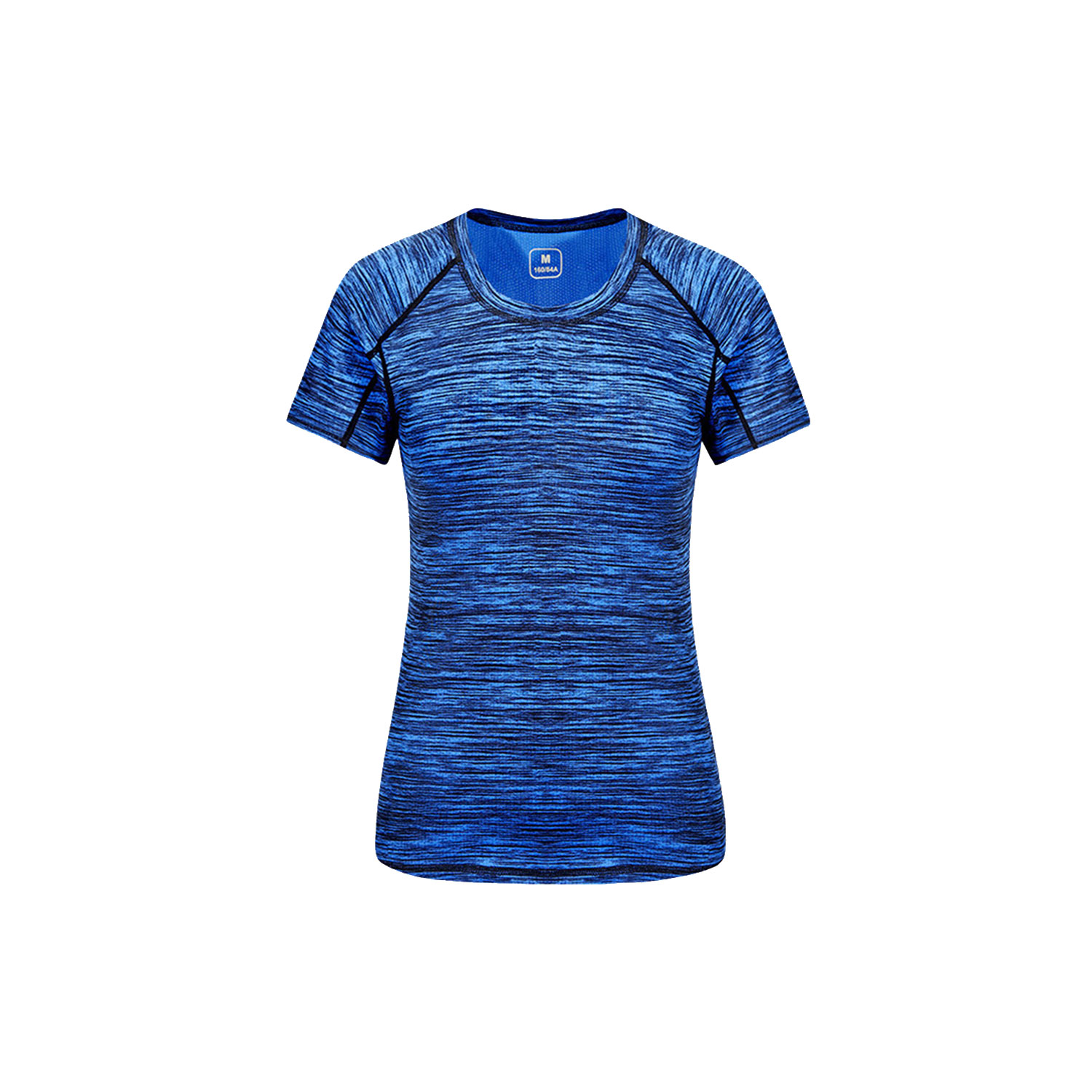 06183340024-Quick-Dry-Female-Tshirt-blue 運動快乾T-shirt | 球隊衫 | 團體服訂造 | 班衫班褸 | 公司制服
