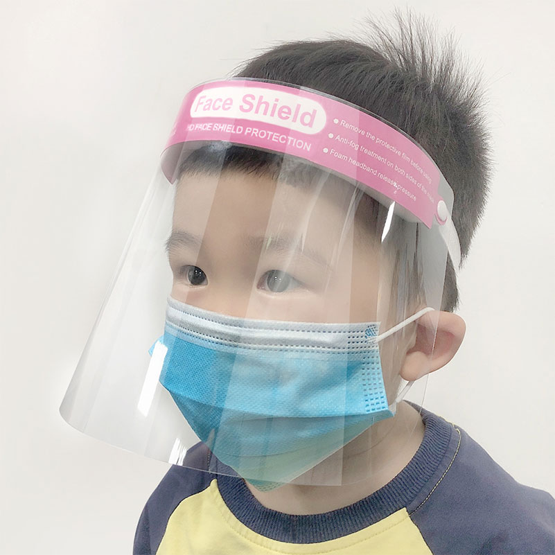 80092001-5-kid-pet-face-shield-3 兒童PET防飛沬防護面罩 | 訂購防疫用品 | 定制防疫用品 | 抗疫用品 | 團體服訂造 | 印Tee
