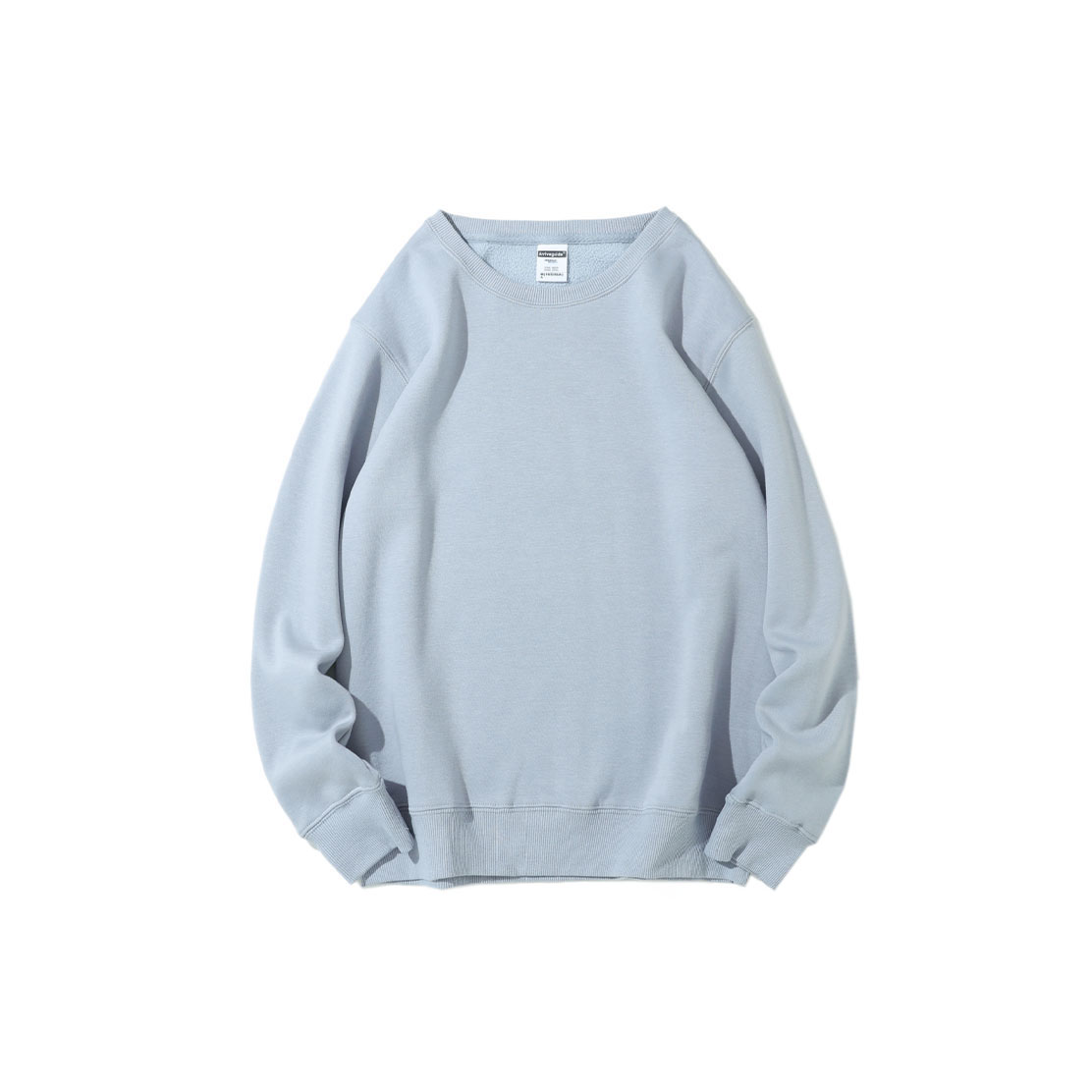 09183290041-ArriveGuide-500g-fleece-sweater-lightblue Arrive Guide 500g 長袖抓毛衛衣 | 印Tshirt | 印Tee | 班衫 | 班Tee | Soc Tee | 印衫