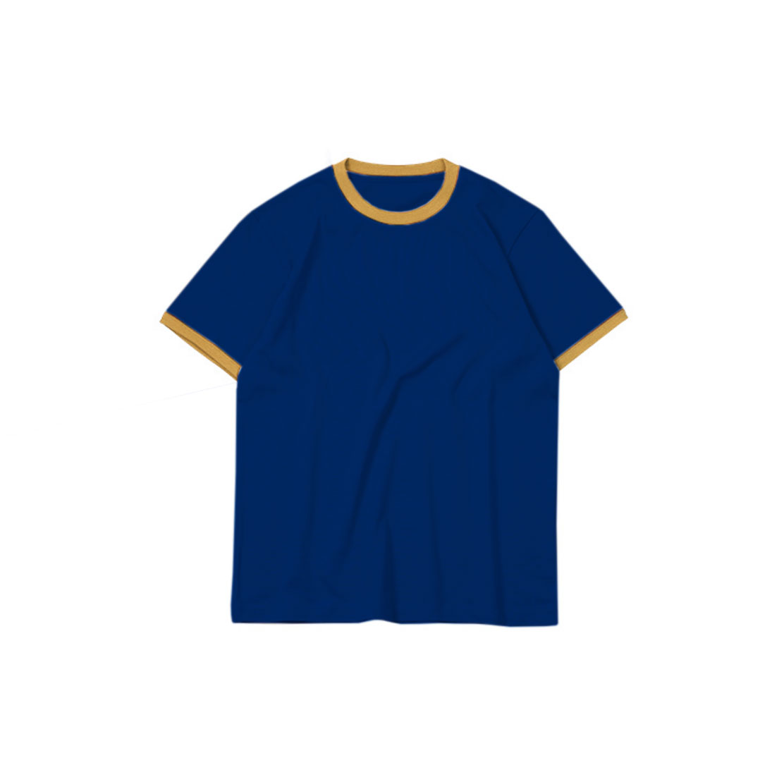 061833700-Tee-Cus-ringer-2 全自訂撞邊T-shirt | 印tee | 印Tshirt | 班tee | Soc tee | 團體服訂造 | 公司制服