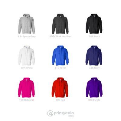 Gildan 88500 長袖有帽套頭衛衣 | 印Hoodie | 印Tshirt | 印Tee | 班衫 | 班Tee | Soc Tee | 印衫