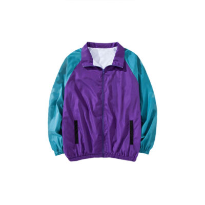 全自訂拼色企領風褸 | 團體服訂造 | 訂造風褸 | 風褸制服 | 運動風褸訂做 | 公司制服