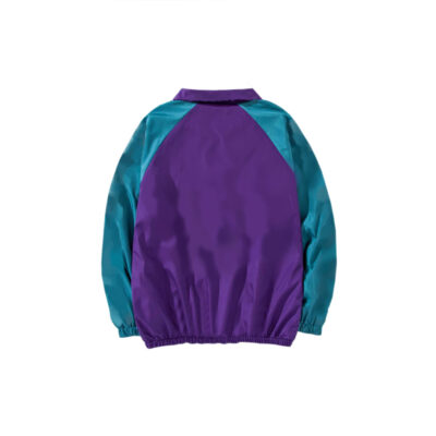 全自訂拼色企領風褸 | 團體服訂造 | 訂造風褸 | 風褸制服 | 運動風褸訂做 | 公司制服